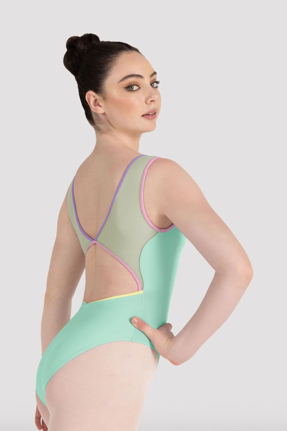 Ladies Calypso Boat Neck Leotard