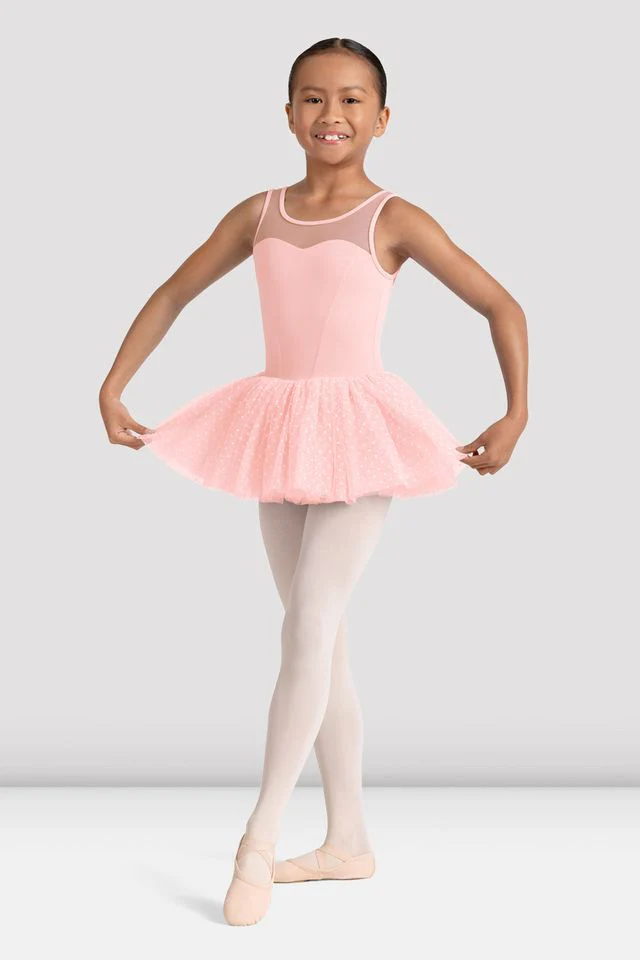 Girls Mirella Kaleidoscope Tank Tutu Dress