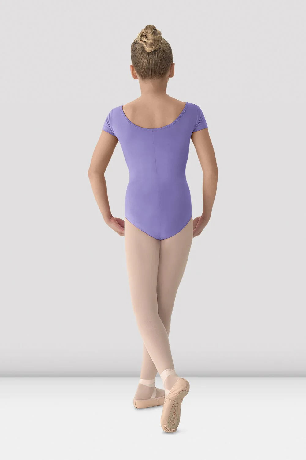 Girls Mirella Classic Short Sleeve Leotard