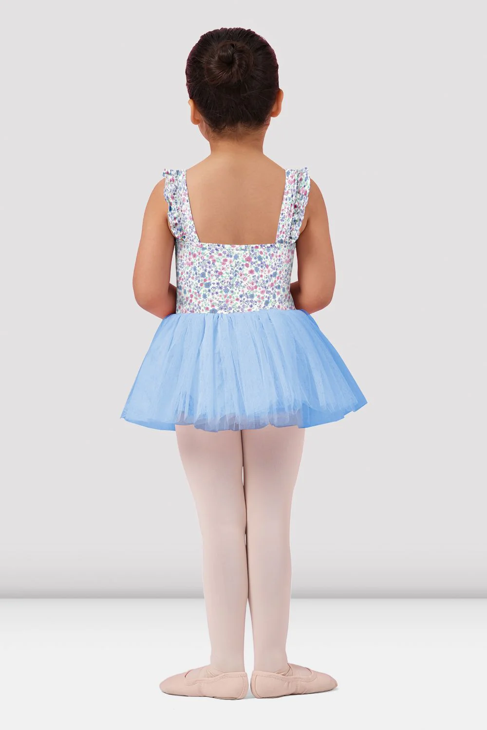 Girls Mirella Ditsy Floral Wide Strap Tutu Dress