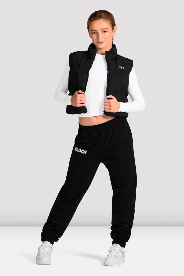 Girls Cropped Puffer Jacket
