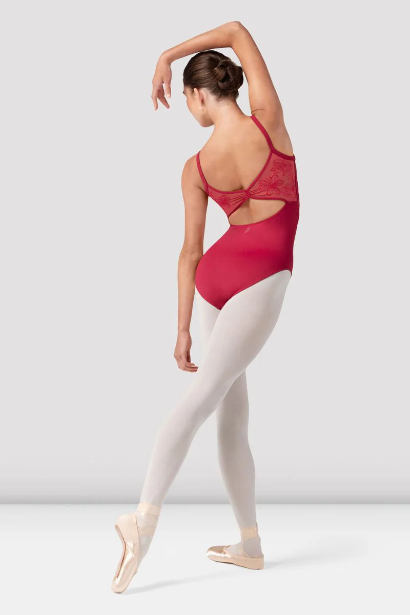 Ladies Lorelei Floral Camisole Leotard