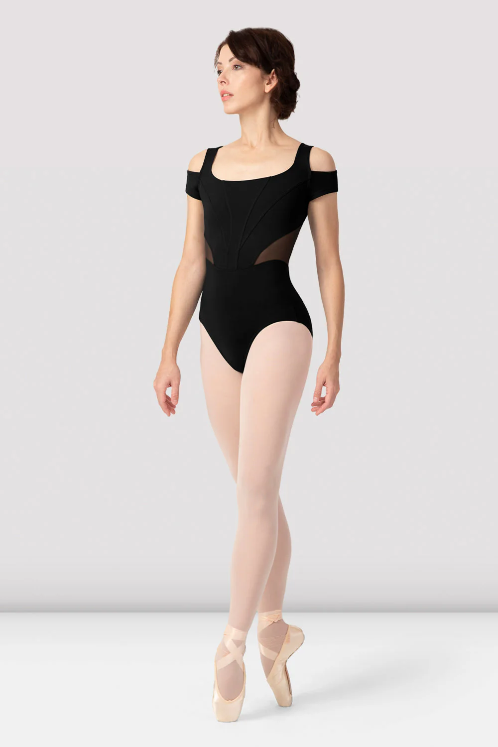 Ladies Boutique Corset Open Shoulder Leotard