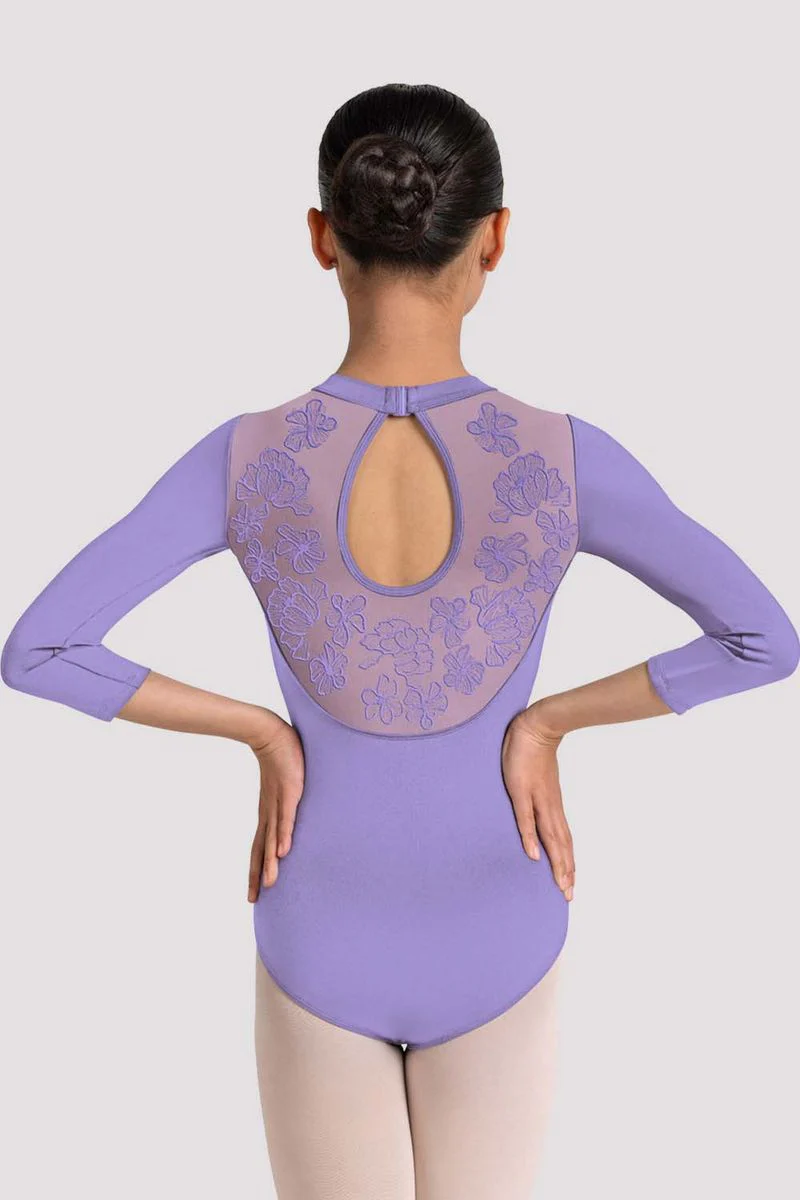 Girls Judy 3/4 Sleeve Leotard