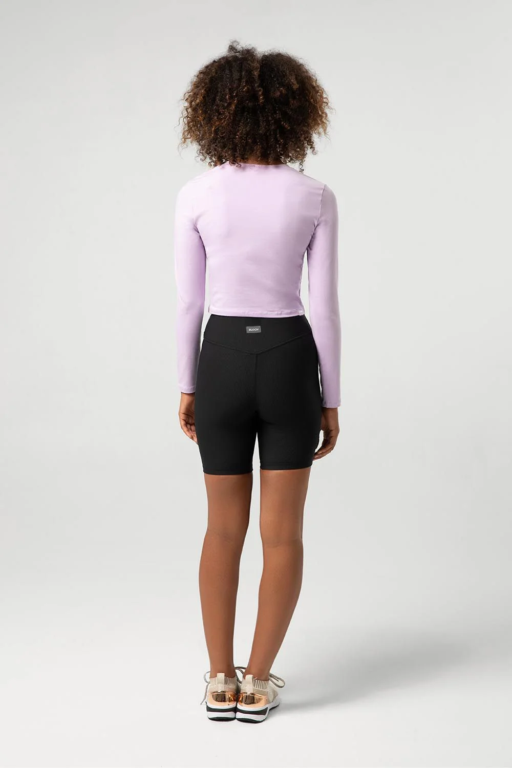 Ladies Heritage Bloch Print Fitted Long Sleeve Tee