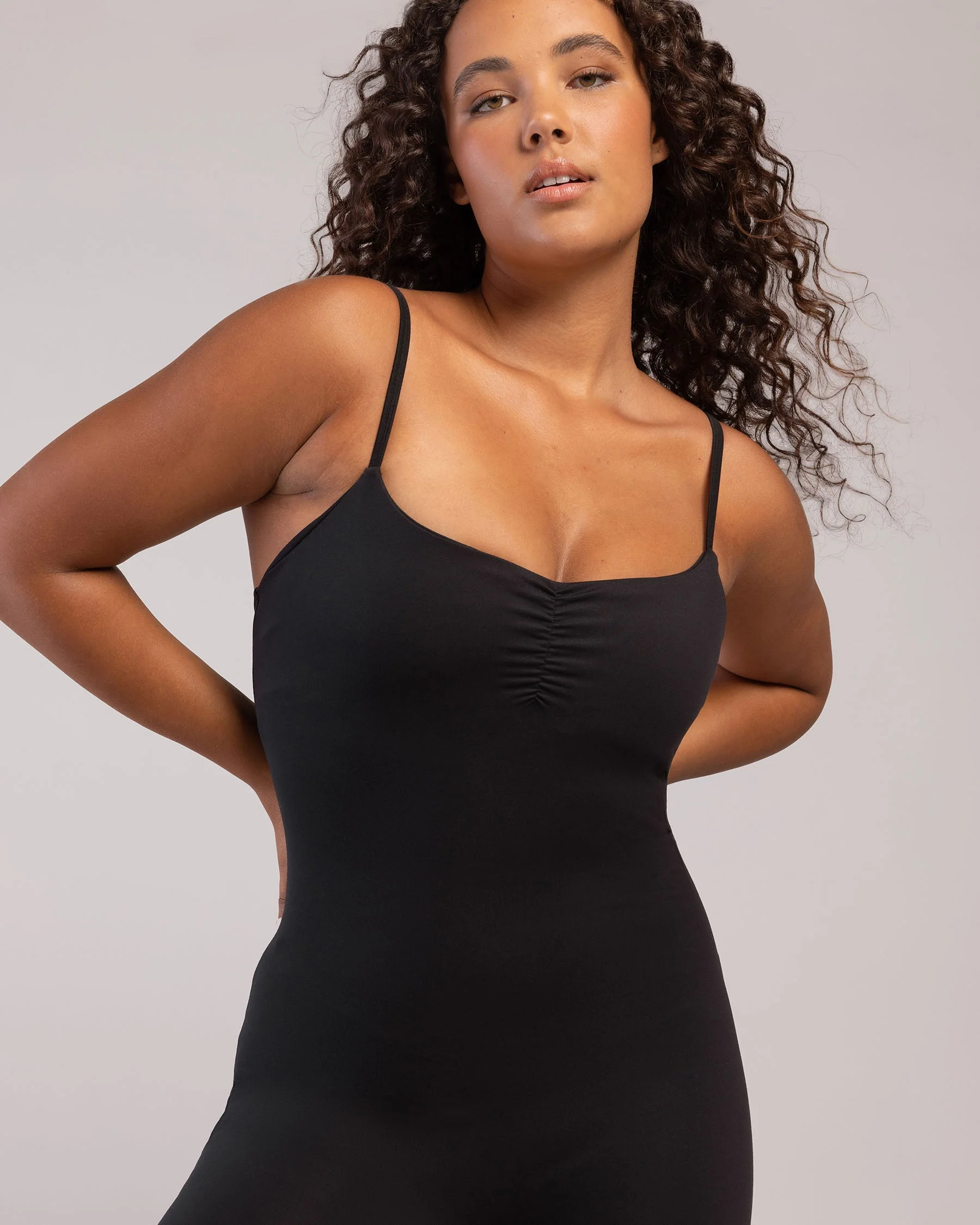 Bloch 365 Scrunch Bodice 7/8 Catsuit