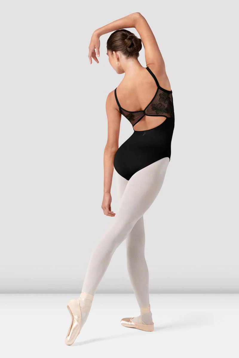 Ladies Lorelei Floral Camisole Leotard