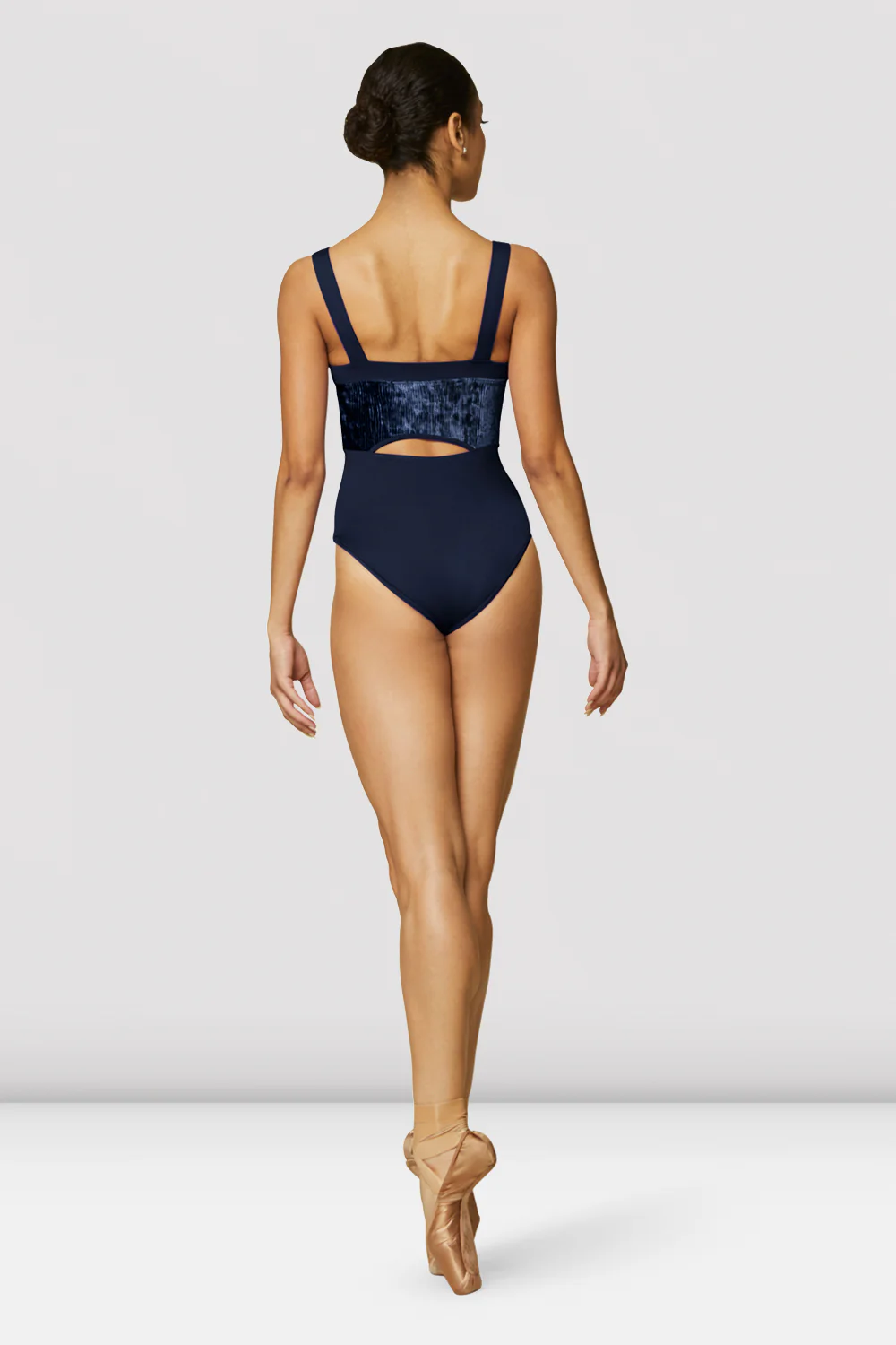 Tween Akira Velvet Wide Strap Leotard