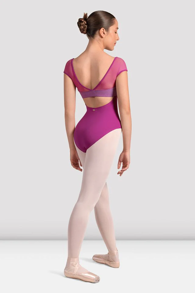 Ladies Mirella Zephyr Cap Sleeve Leotard