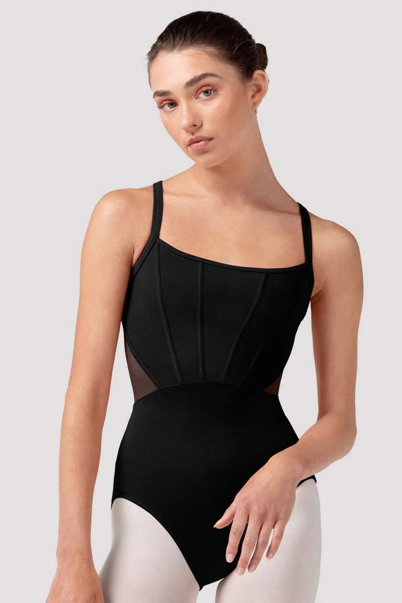 Ladies Mia Mesh Back Leotard