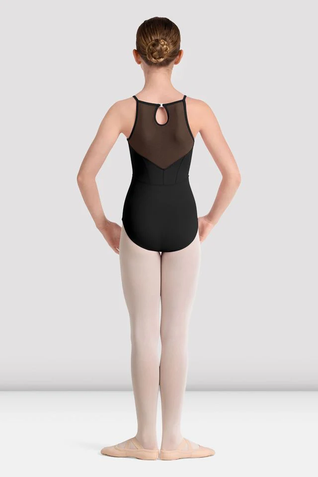 Girls Mirella Kaleidoscope Halterneck Leotard