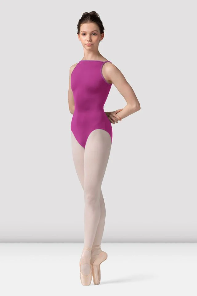 Ladies Mirella Zephyr Boat Neck Leotard