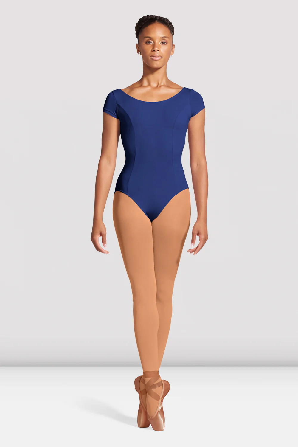 Ladies Mirella Cap Sleeve Princess Seam Leotard