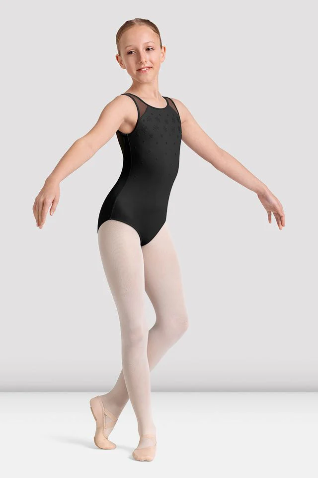 Girls Mirella Kaleidoscope Tank Leotard