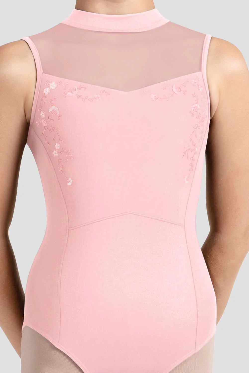 Girls Dahlia High Neck Leotard