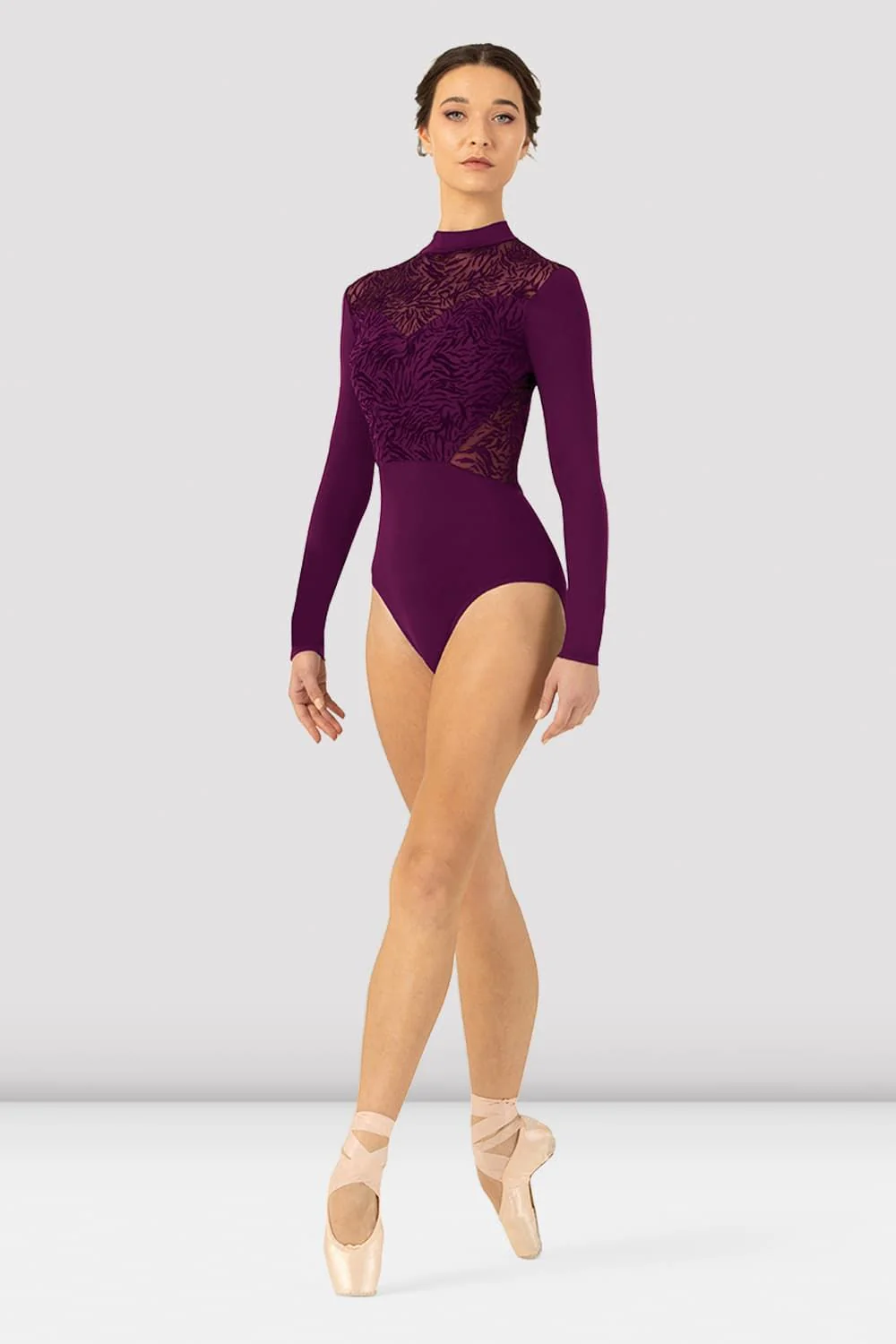 Ladies Blanche Long Sleeve Leotard