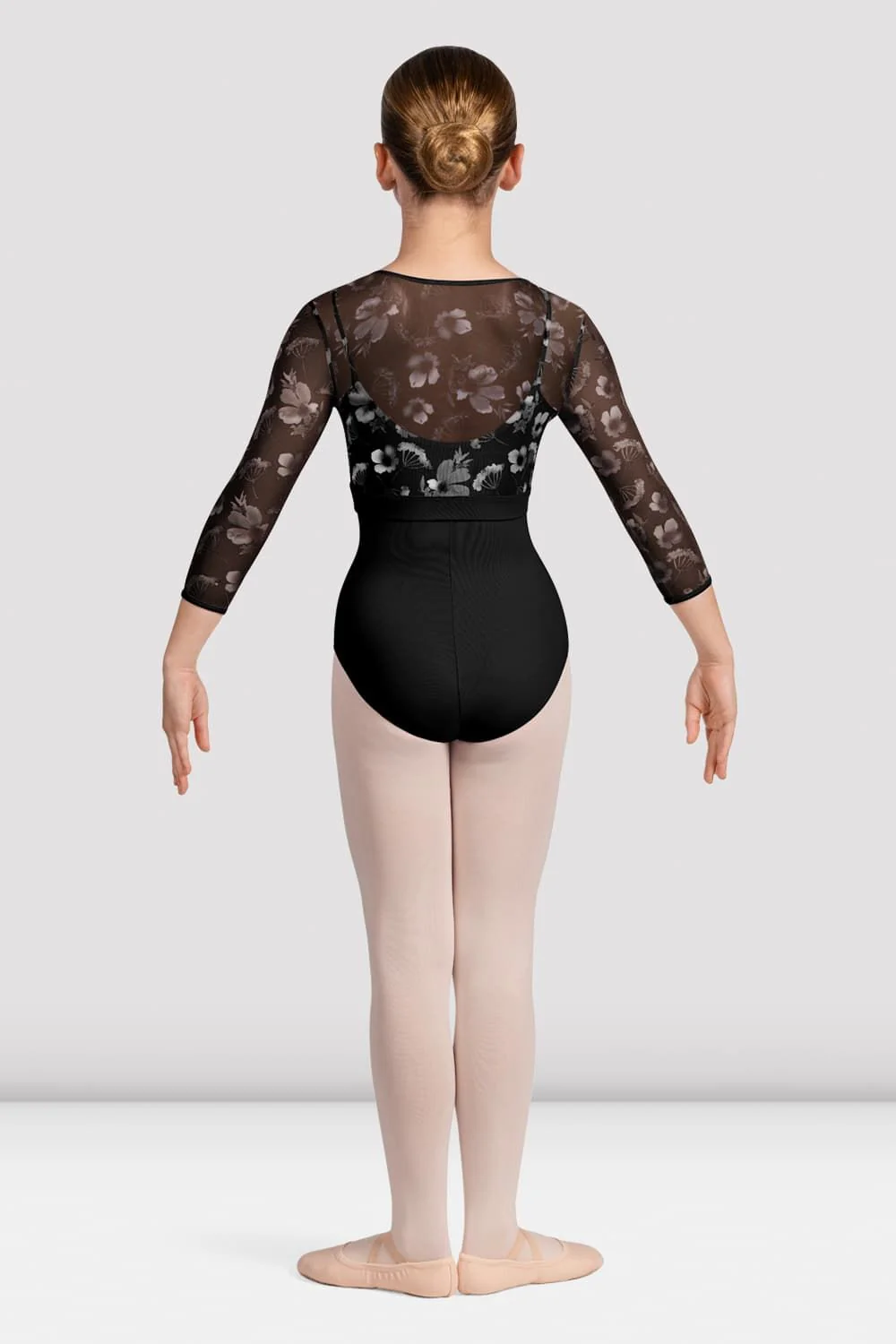 Girls Isobel Floral 3/4 Sleeve Top