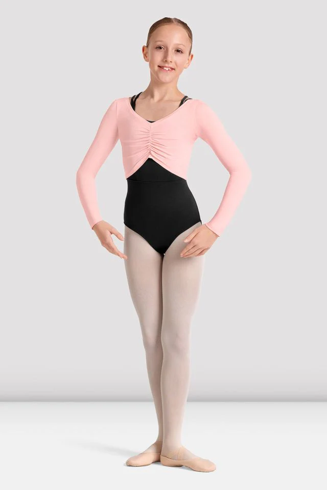 Girls Mirella Kaleidoscope Long Sleeve Top