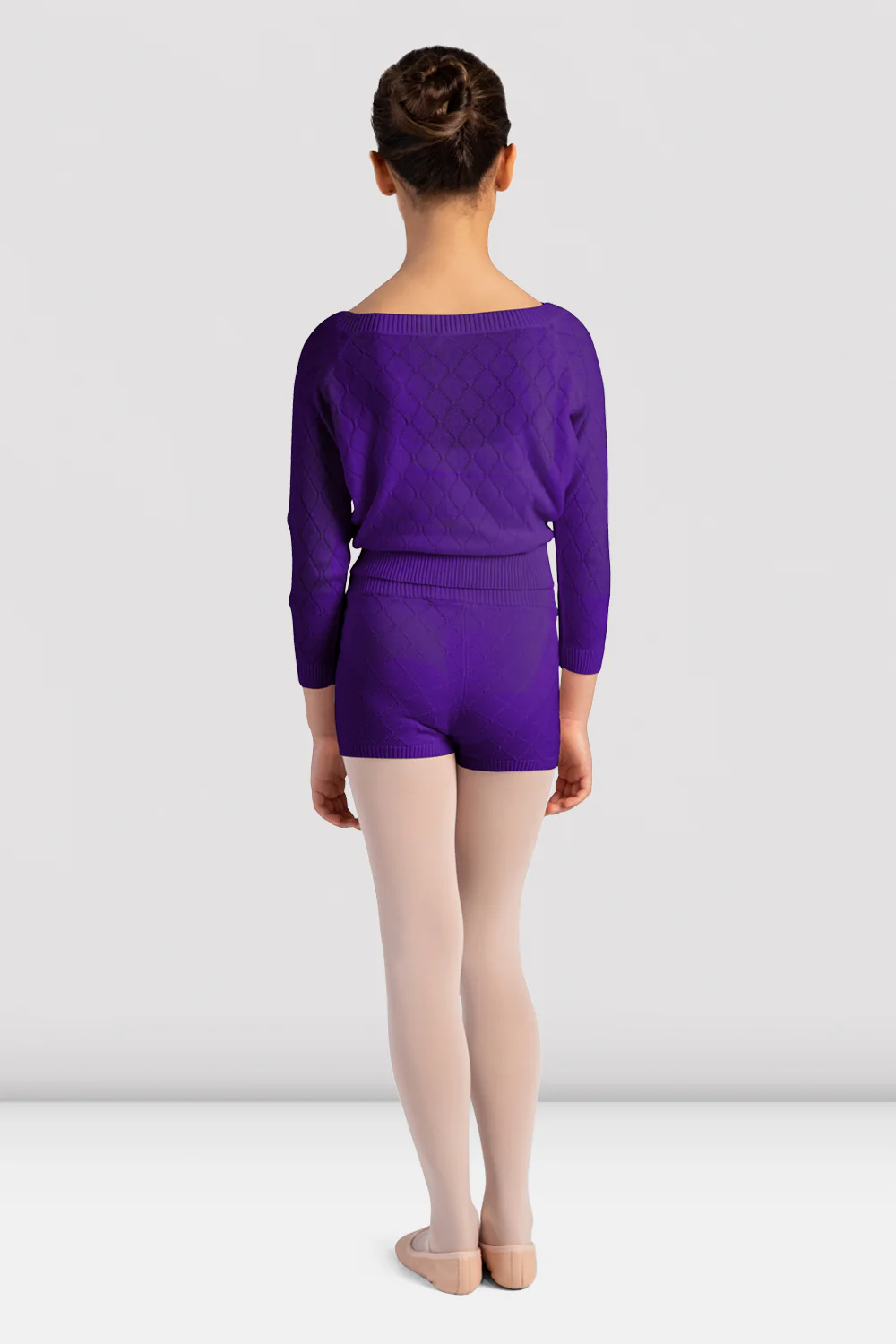 Girls Posie Knit Cropped Sweater