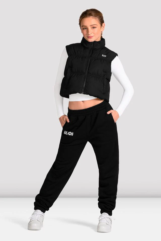 Girls Cropped Puffer Jacket