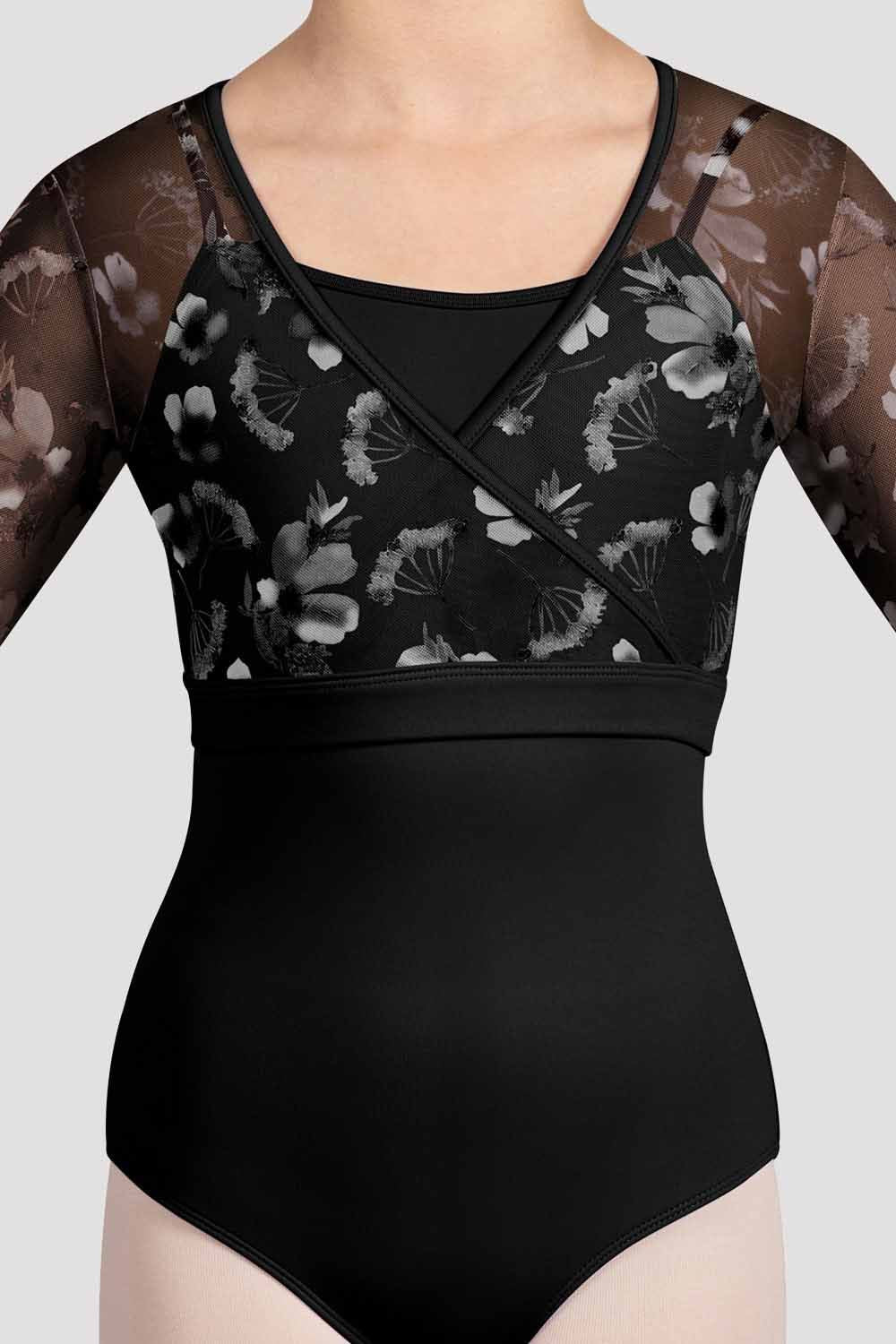 Girls Isobel Floral 3/4 Sleeve Top