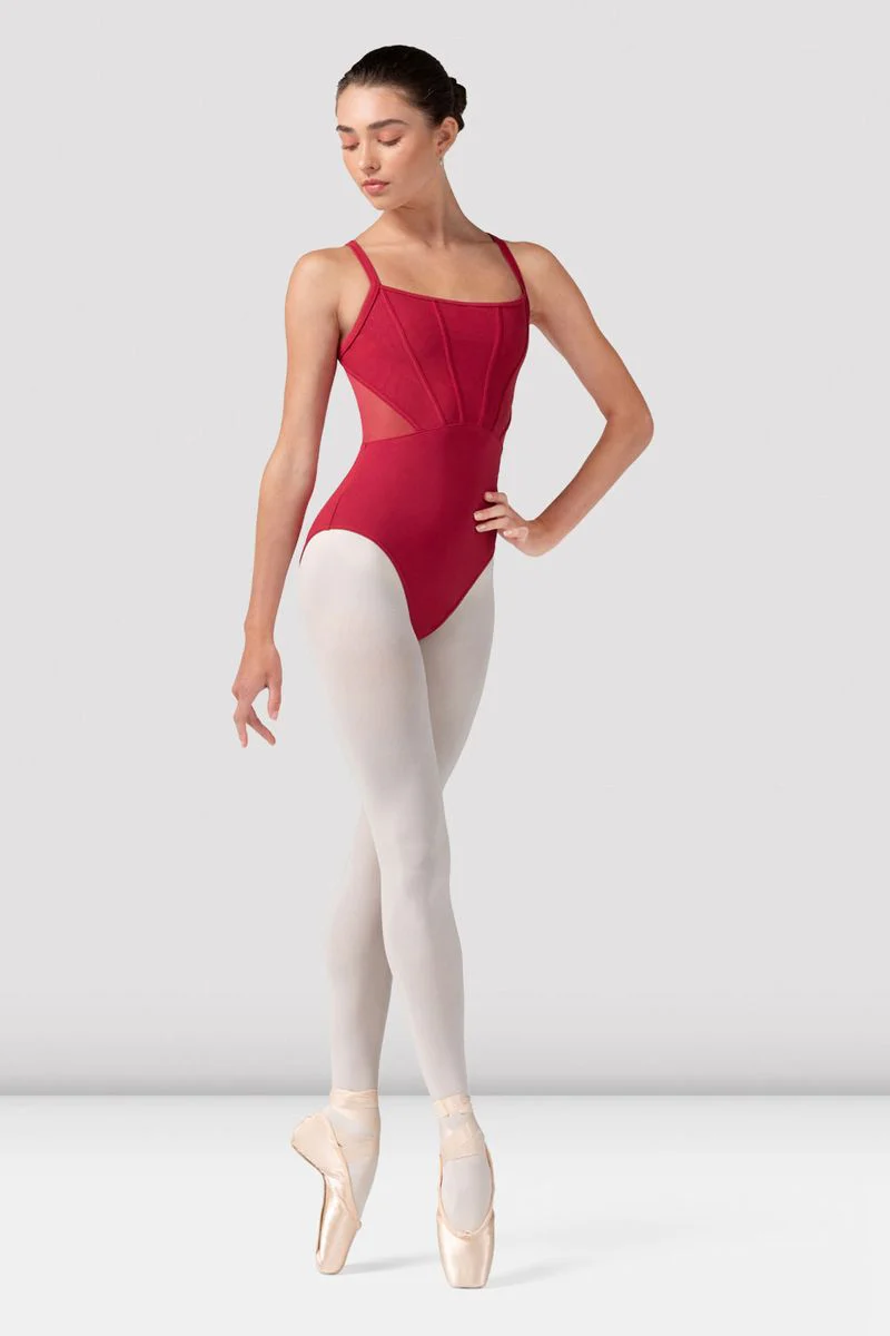 Ladies Mia Mesh Back Leotard
