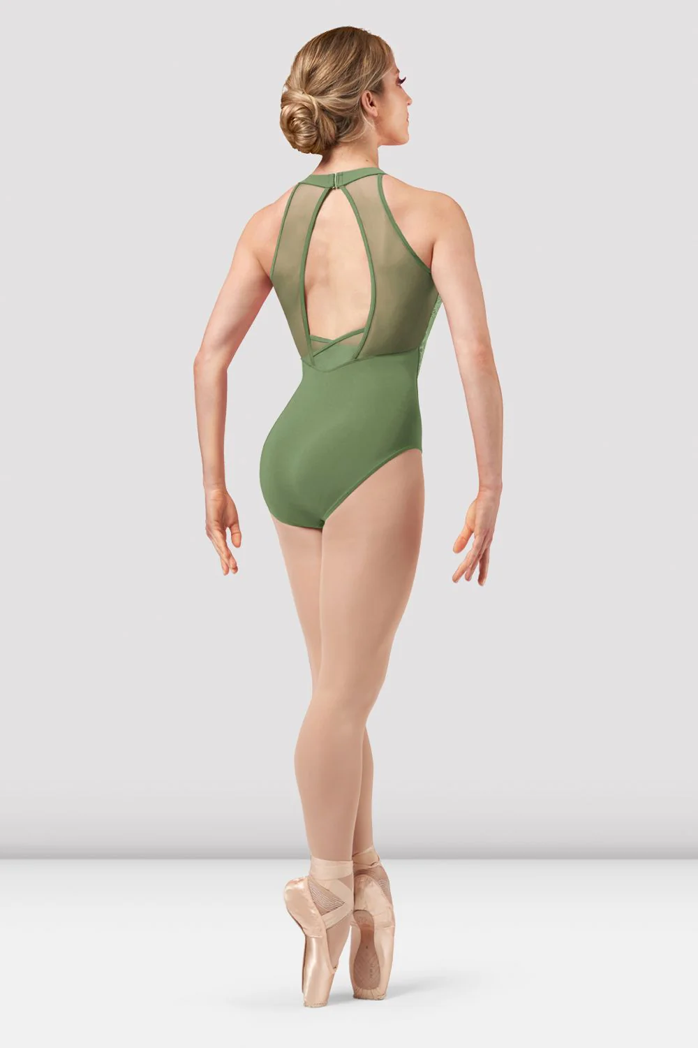 Ladies Anya Halterneck Print Leotard