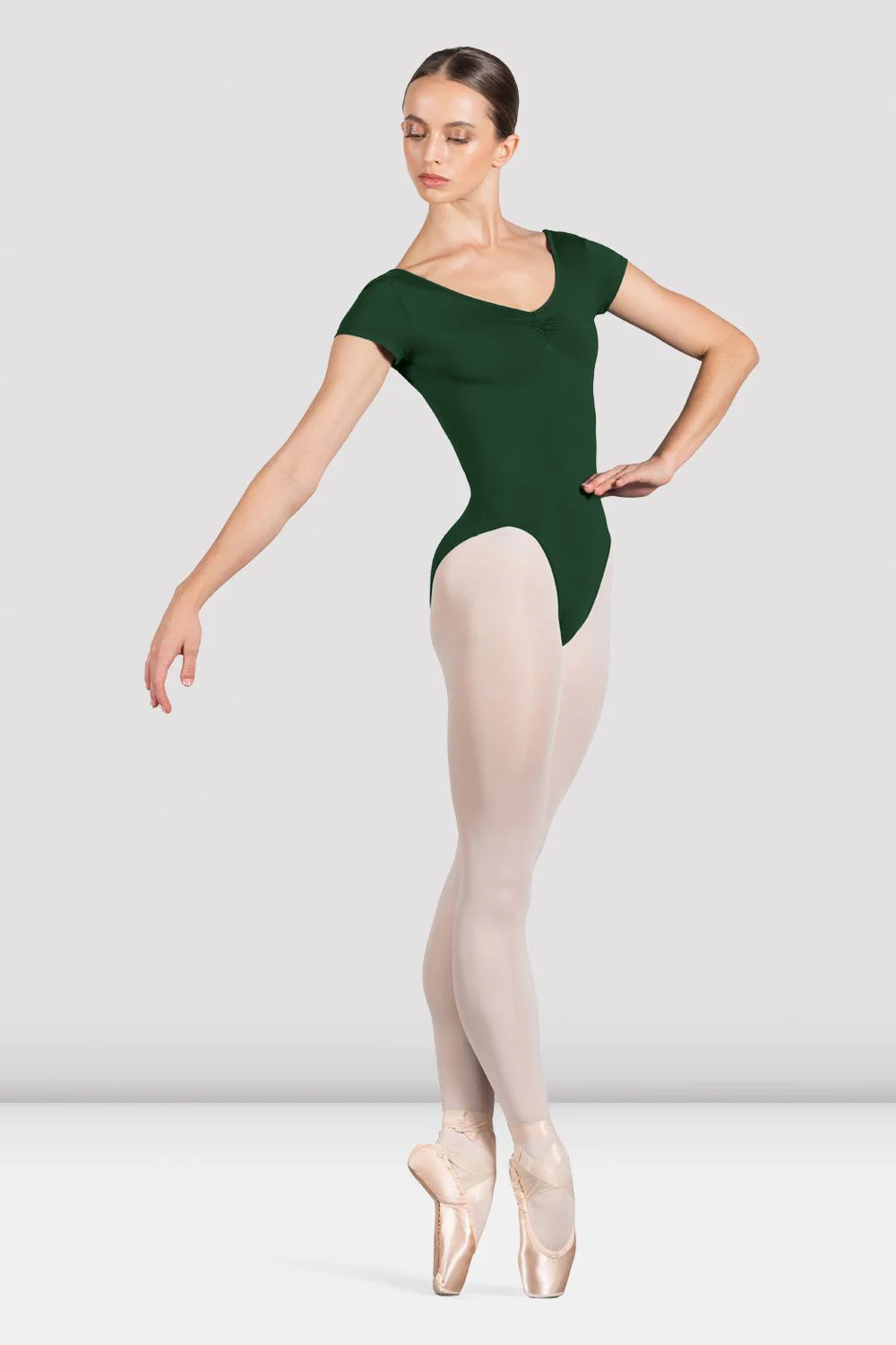 Ladies Penny Cap Sleeve Leotard