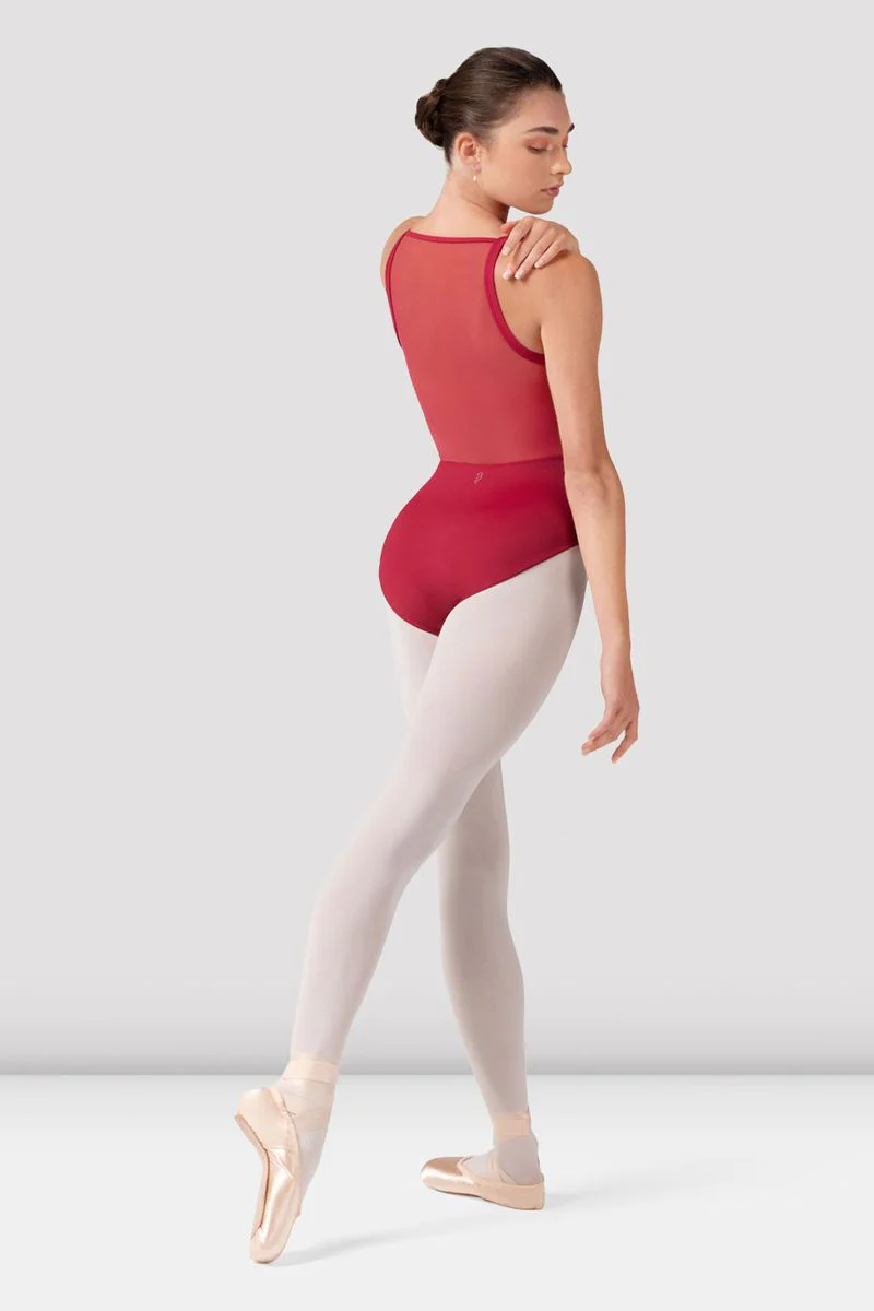 Ladies Mia Mesh Back Leotard