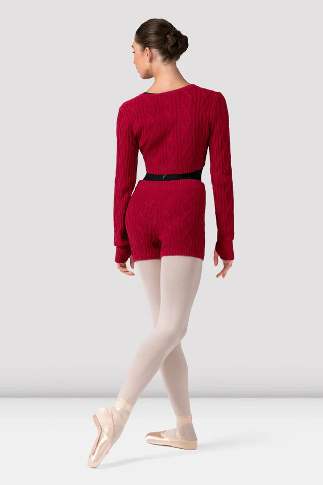 Ladies Atiyah Long Sleeve Wrap Top