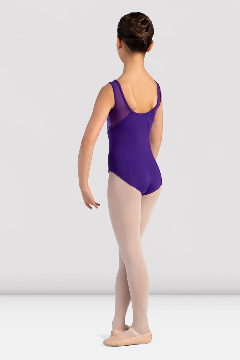 Girls Taylor Velvet Tank Leotard