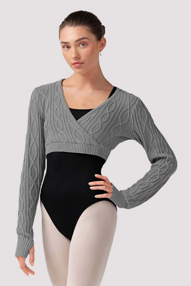 Ladies Atiyah Long Sleeve Wrap Top
