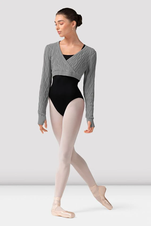 Ladies Atiyah Long Sleeve Wrap Top