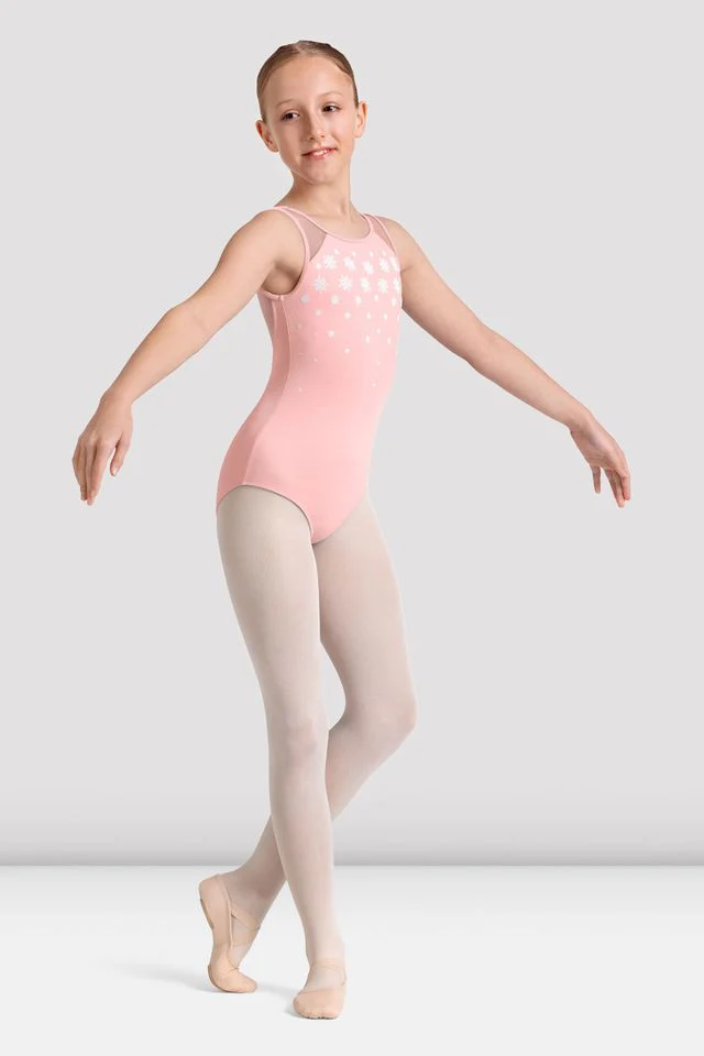 Girls Mirella Kaleidoscope Tank Leotard