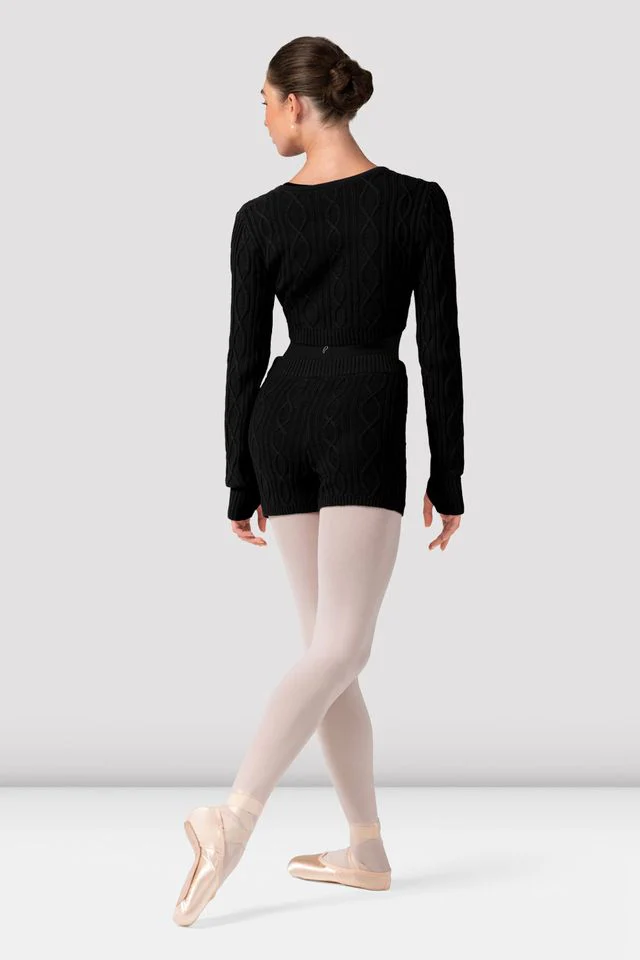 Ladies Atiyah Long Sleeve Wrap Top