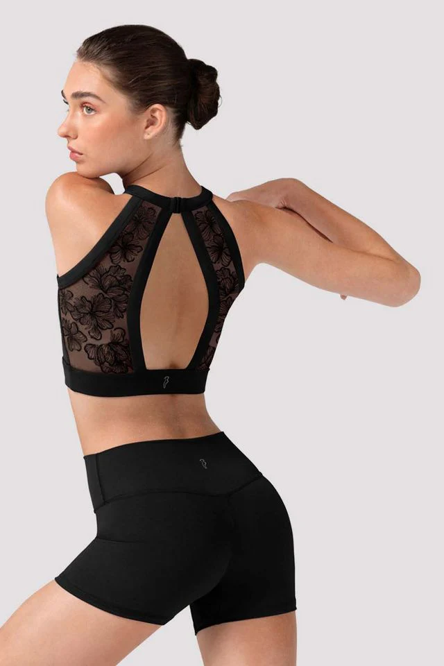 Ladies Nina Floral Crop Top