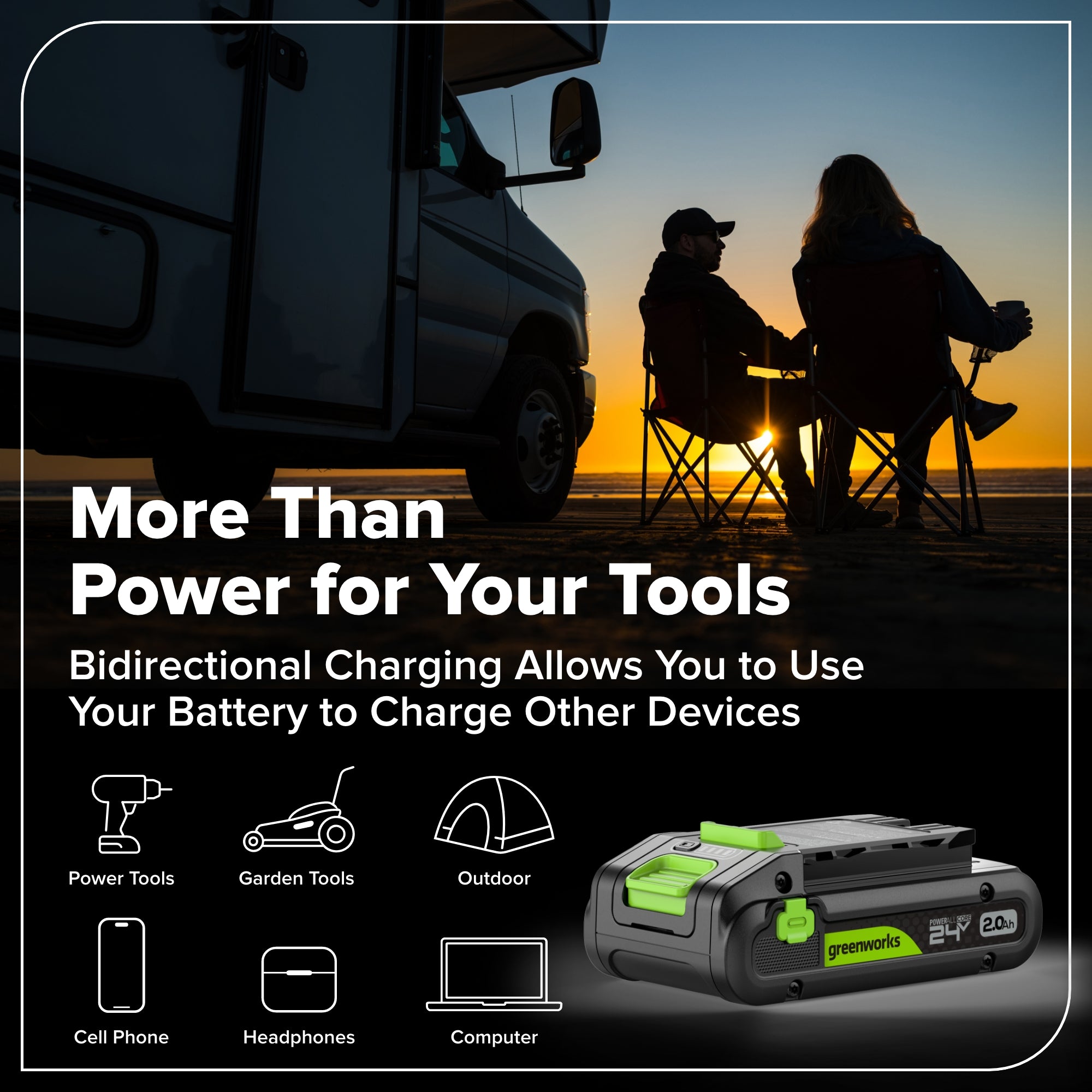 24V Cordless Battery 1/2