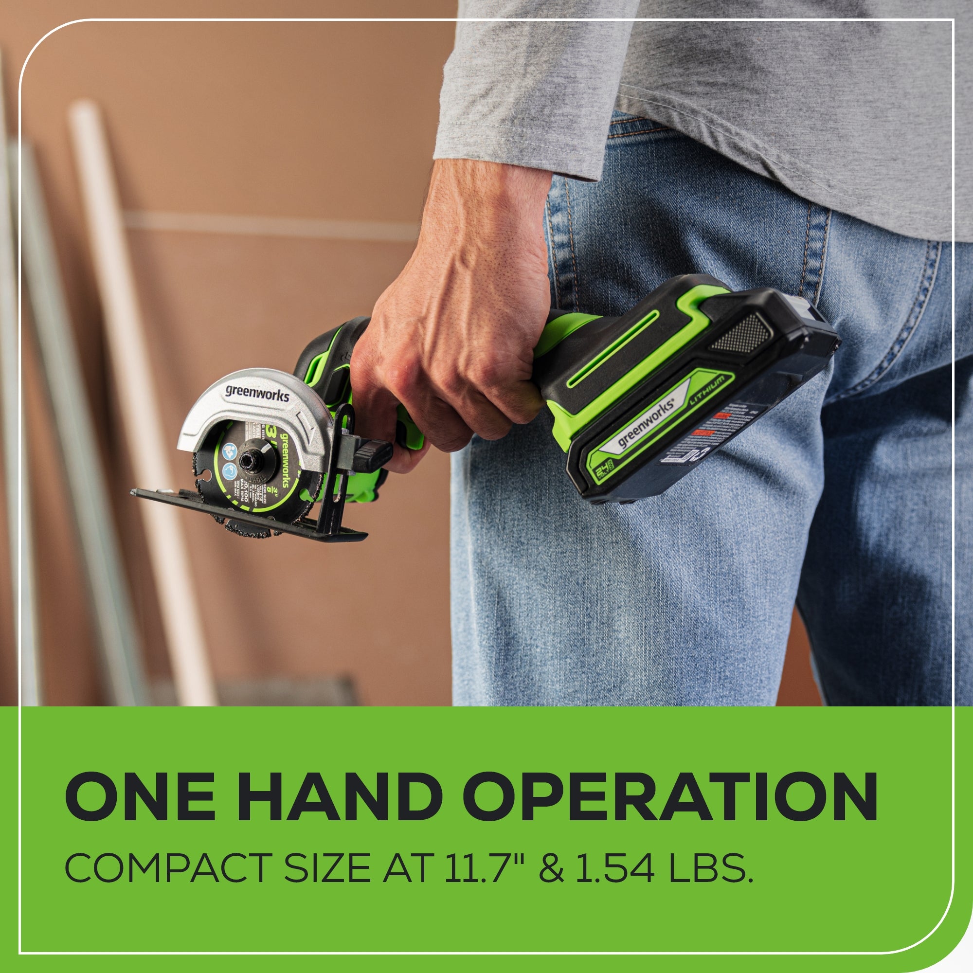 24V Cut-Off Saw w/ 3