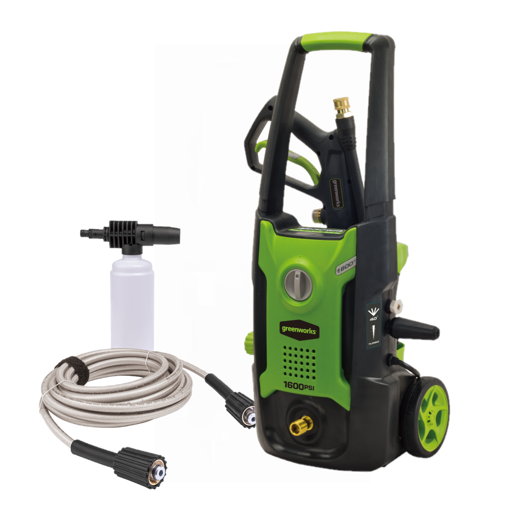 1600 PSI 1.2 GPM Electric Pressure Washer
