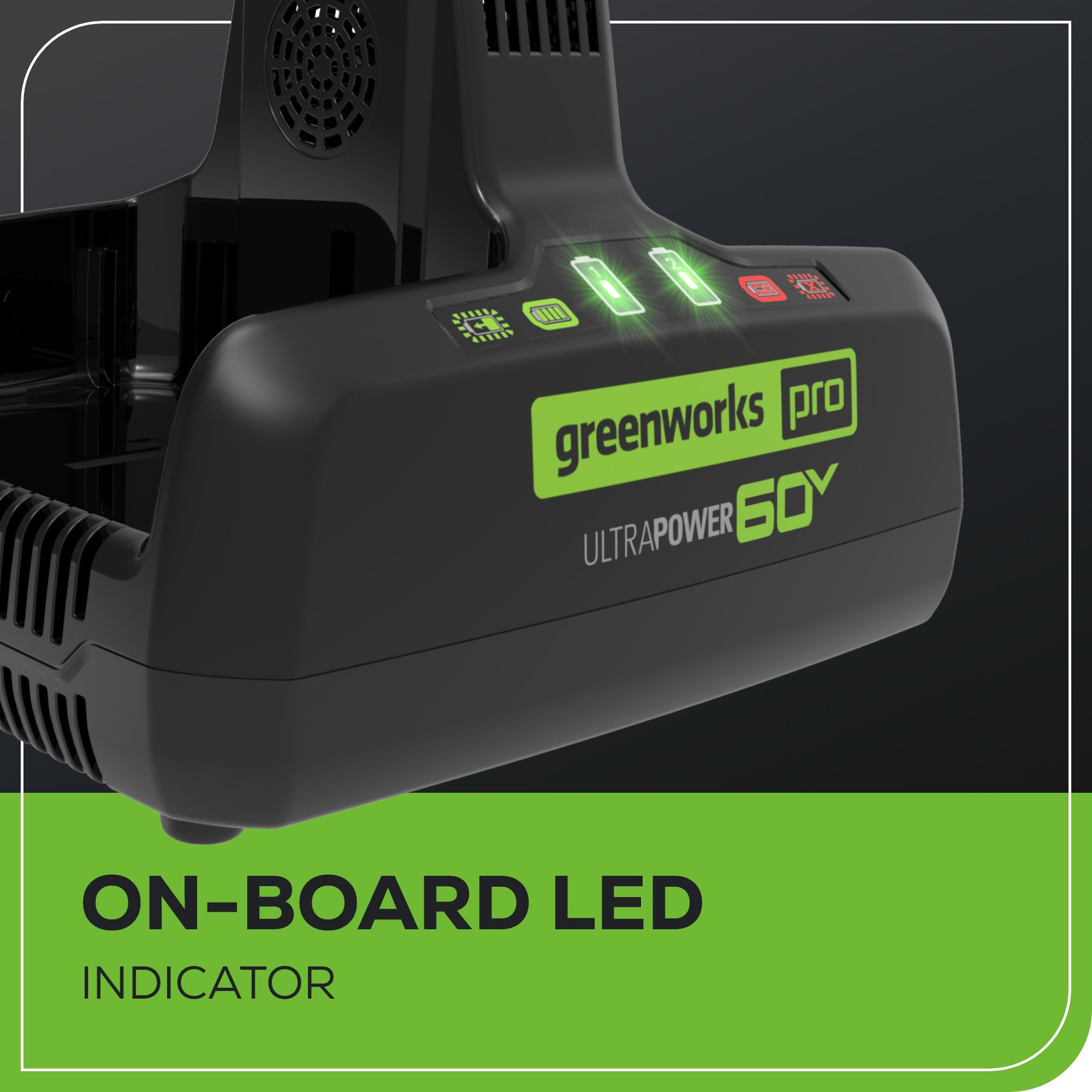 60V 10A UltraPower Dual-Port Battery Charger