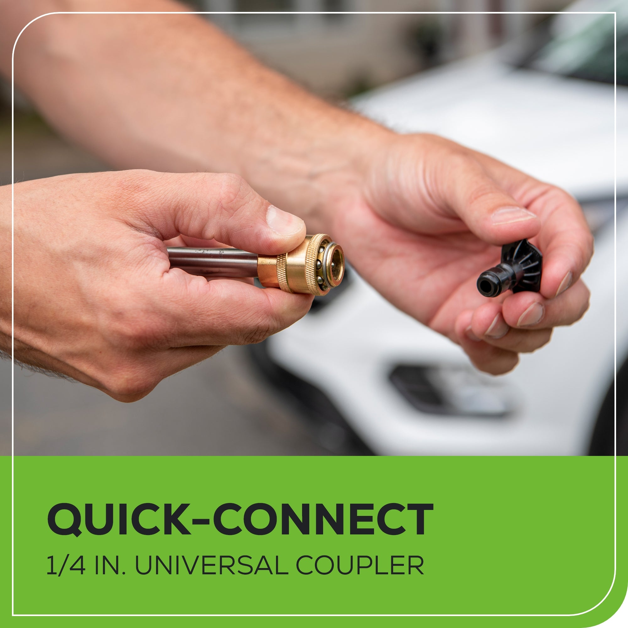 RENEWED 3000 PSI 2.0 GPM Cold Water Electric Pressure Washer Combo Kit w/ Short Gun, Mitts and 15