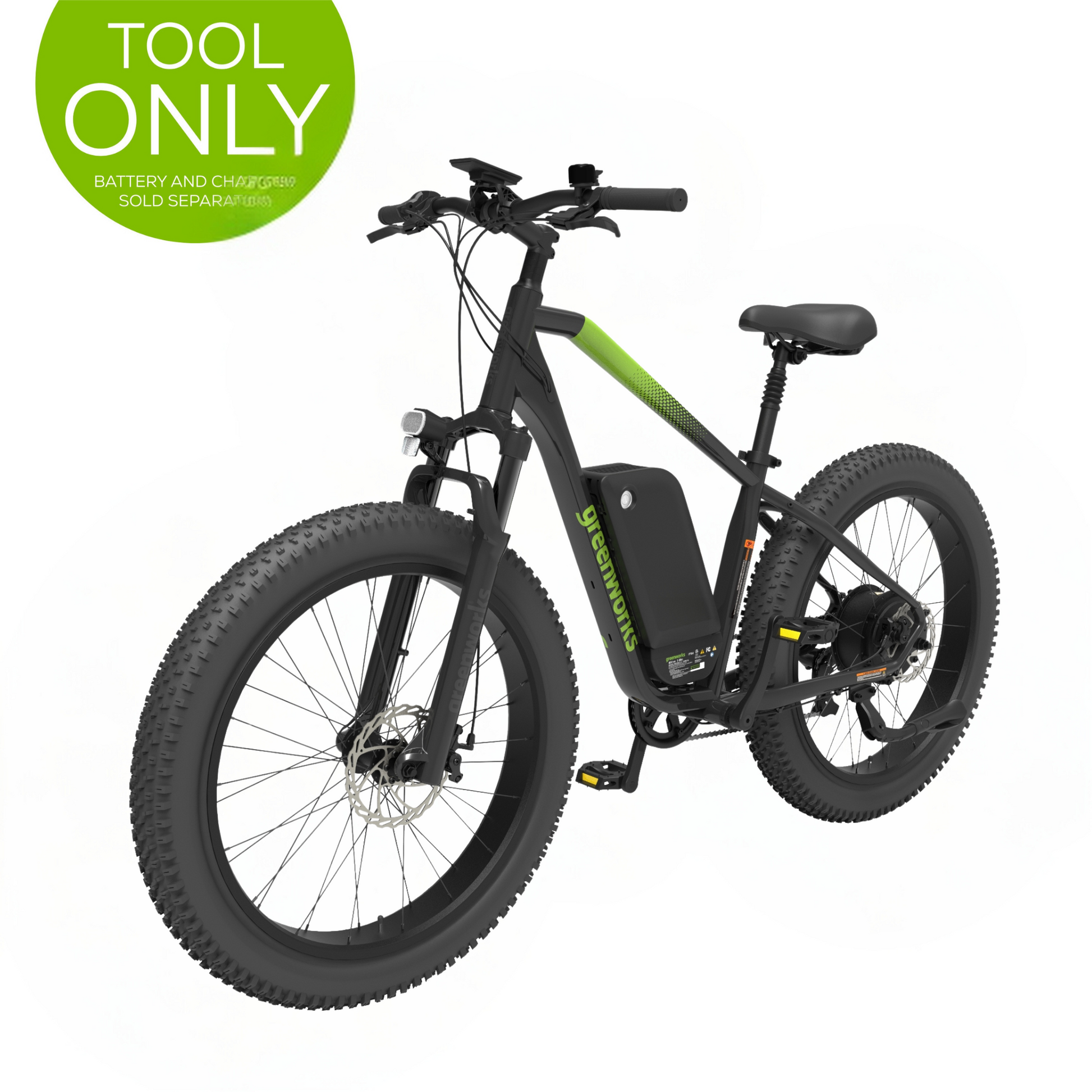60V VENTURE Series 26” Fat Tire Electric Mountain Bike (Tool Only)