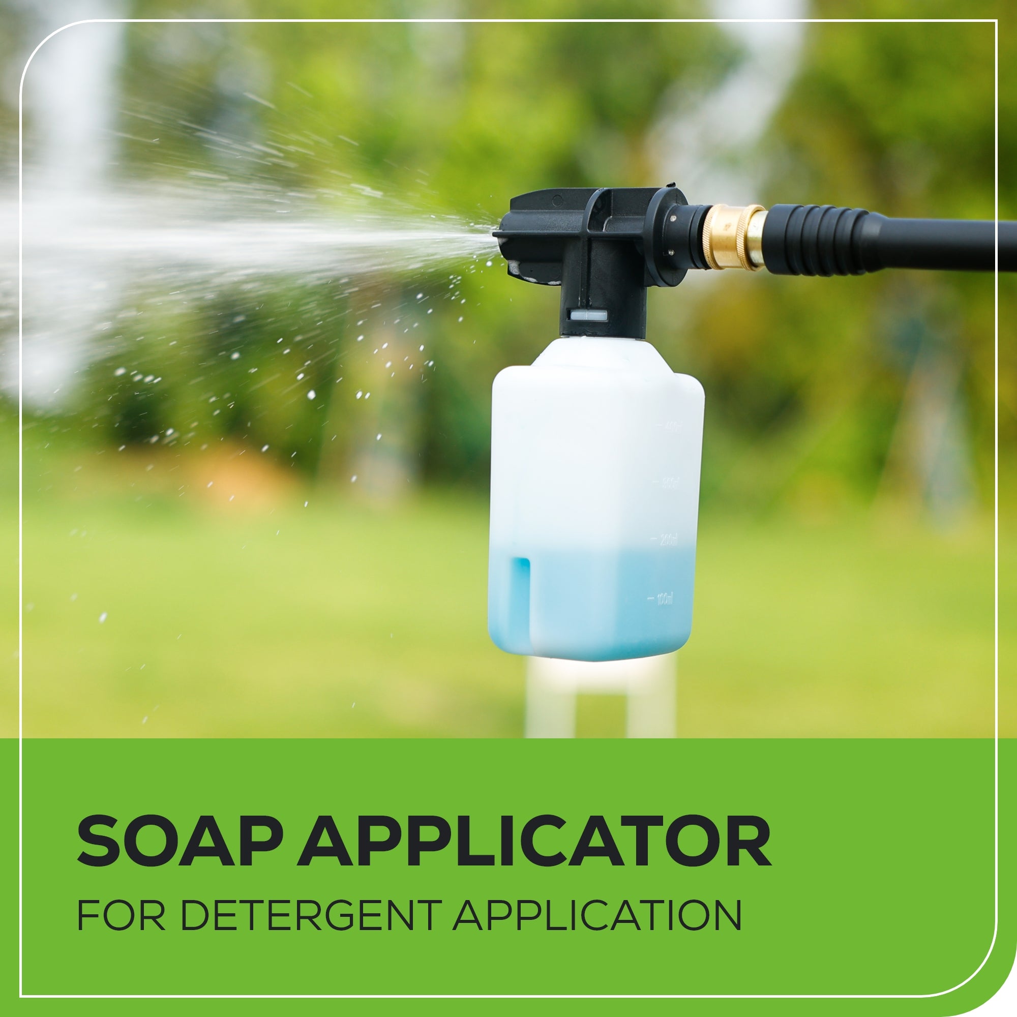 RENEWED 24V 600 PSI 0.8 GPM Cold Water Cordless Power Cleaner w/ 4.0 Ah USB Battery & Charger