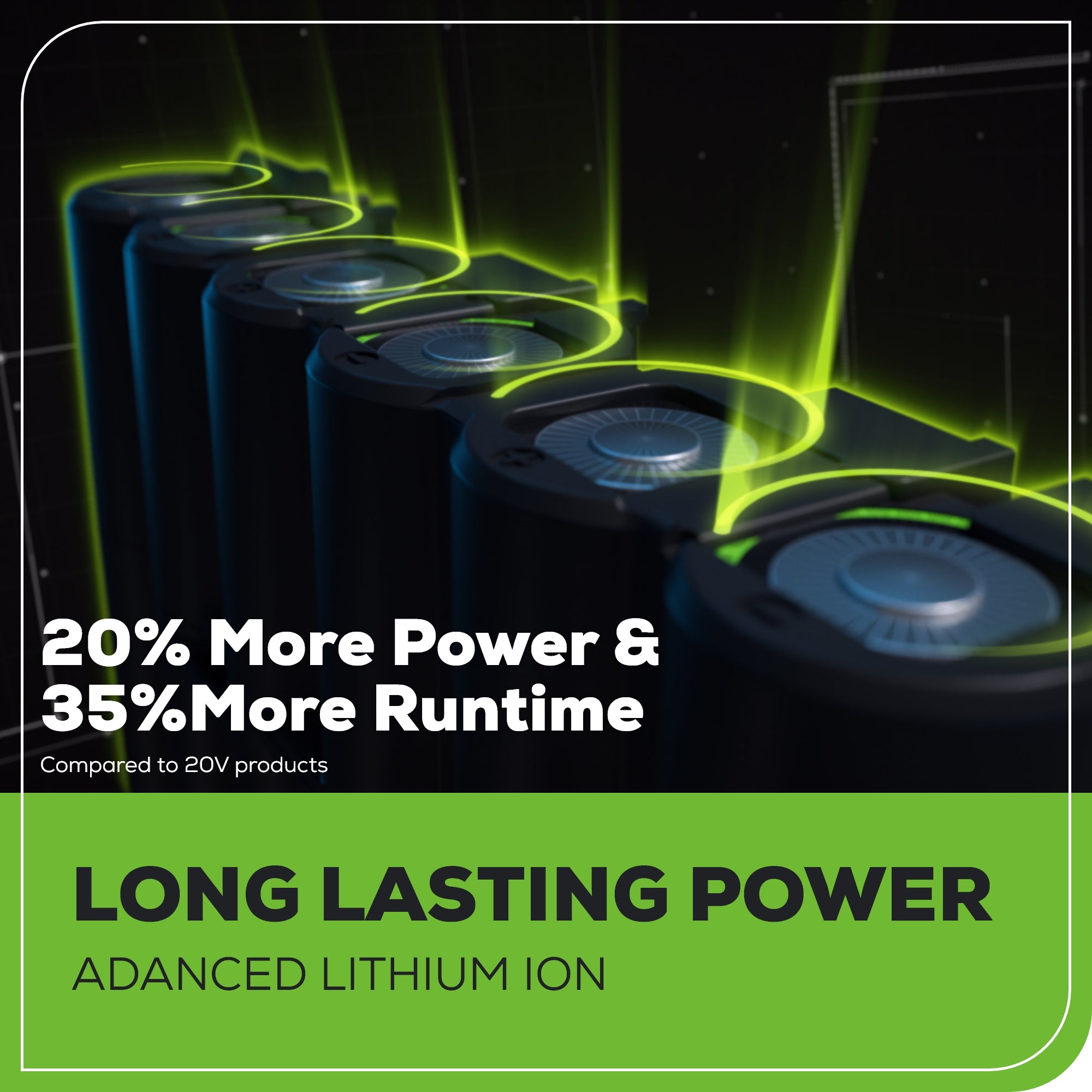 24V Cordless Battery 1/2