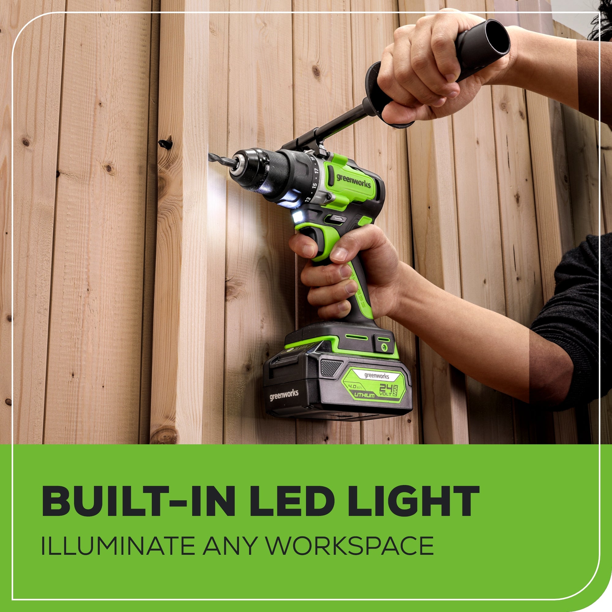 24V Cordless Battery 1/2