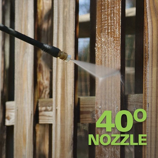 1500 PSI 1.2 GPM Cold Water Electric Pressure Washer