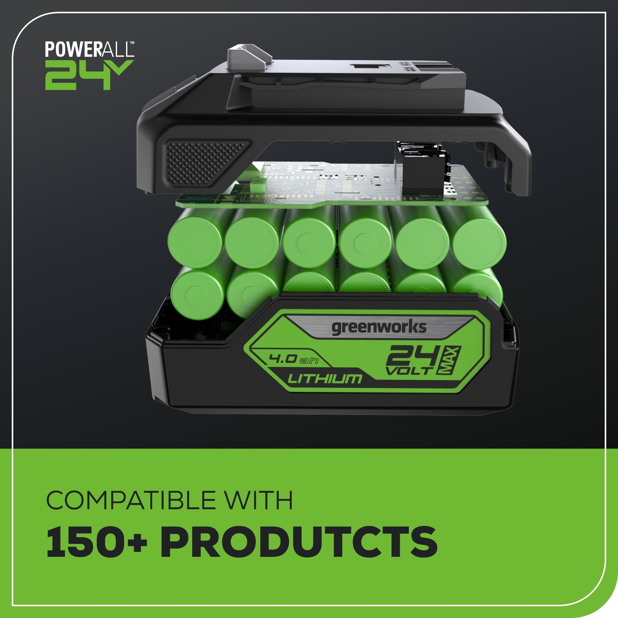 24V SDS 1.2J Brushless Rotary Hammer Drill & (3) 6