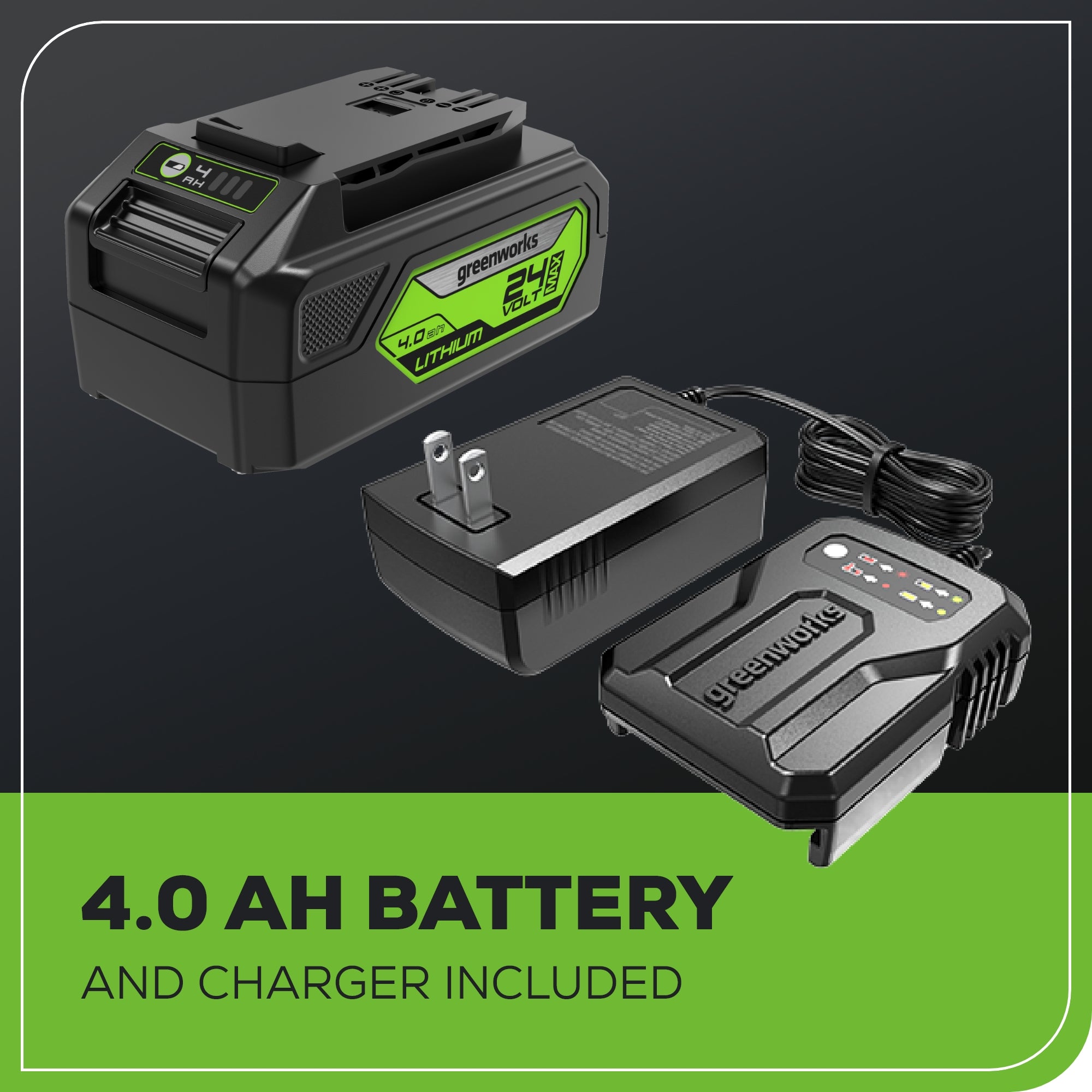 24V Cordless Battery 1/2
