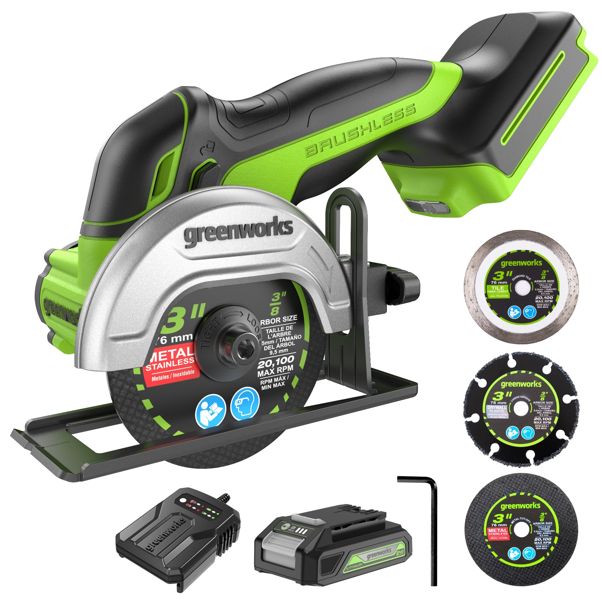 24V Cut-Off Saw w/ 3