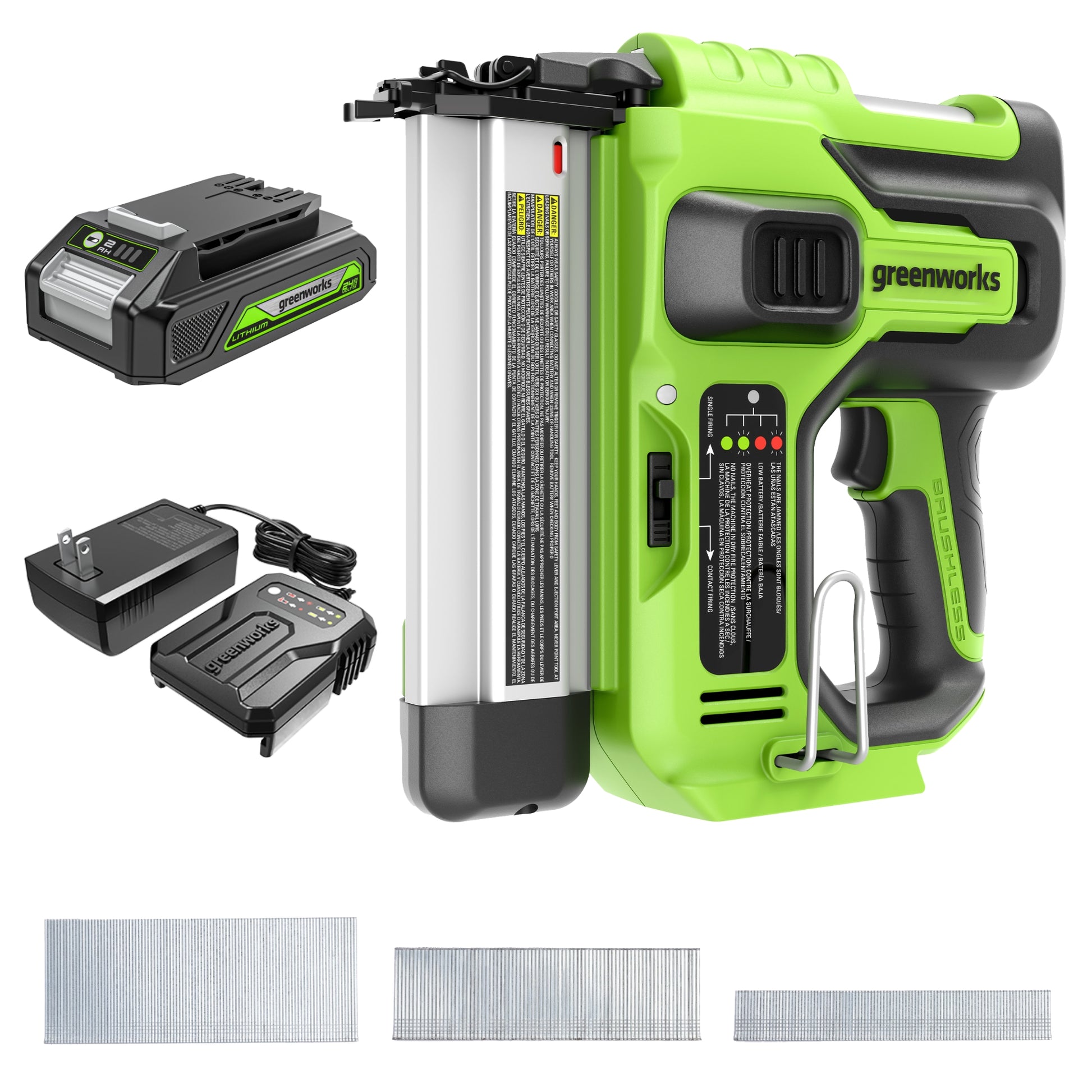 24V 18GA Brad Nailer (Tool Only)